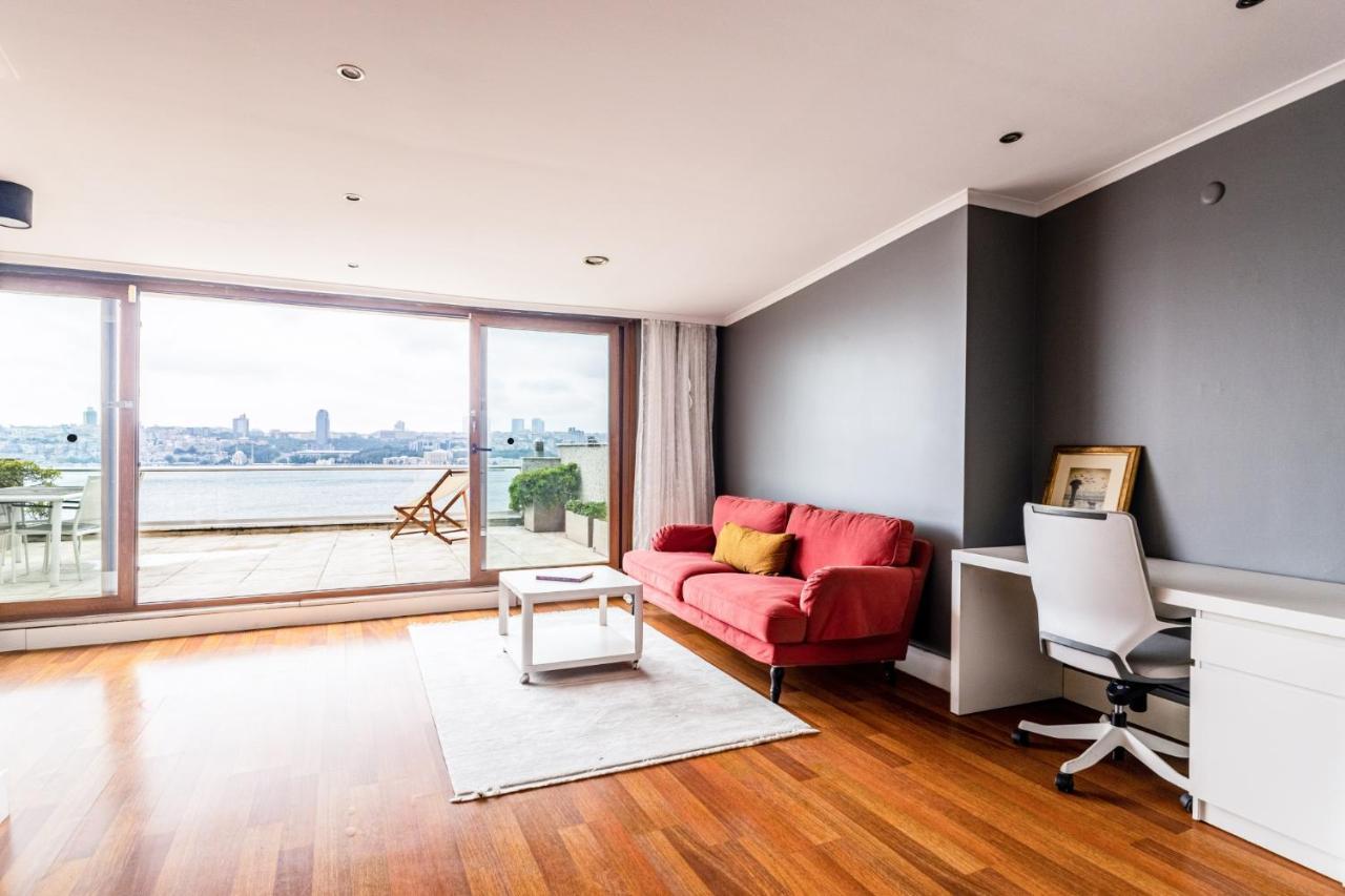 Duplex Flat W Panoramic Bosphorus View And Terrace Apartman Isztambul Kültér fotó