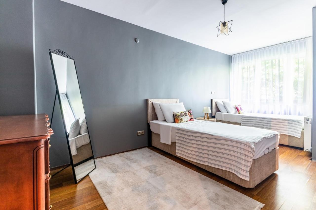 Duplex Flat W Panoramic Bosphorus View And Terrace Apartman Isztambul Kültér fotó
