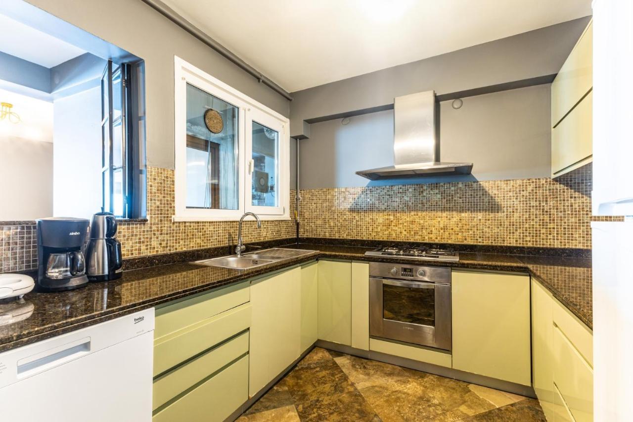 Duplex Flat W Panoramic Bosphorus View And Terrace Apartman Isztambul Kültér fotó